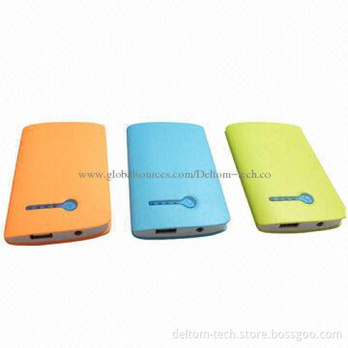 Power Bank, 5,600mA Capacity, Built-in 18650 Battery, 10.1 * 6.5 * 1cm Size